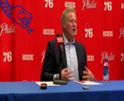 Sixers&#39; head coach discusses his decision to play Raul Neto over Trey Burke.