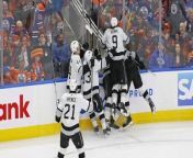 LA Kings' Veteran Team Scores Big Win in Playoff Game from ca 2015 6 1 goal highlight
