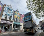 First Bus has partnered up with UPFEST Presents to transform one of its double decker buses into a mobile piece of art depicting iconic Bristol and West of England landmarks and signature scenes.&#60;br/&#62;&#60;br/&#62;The bus has been transformed by legendary Bristol street artist Cheo, who’s signature cartoon style is instantly recognisable.