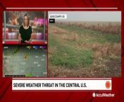 AccuWeather field meteorologist Tony Laubach intercepted the hailstorm in western Gove County, Kansas, on May 1.
