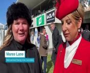 Maree Lane speaks to The Standard on day one of the 2024 May Races from o may love