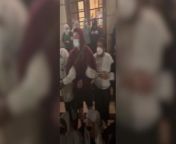 Watch: Columbia University students occupy Hamilton Hall from student teacher