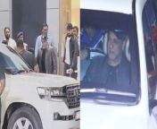 Salman Khan Leaves from Airport With High Security after Gun Fire Outside his Galaxy Apartment.Watch Out &#60;br/&#62; &#60;br/&#62;#SalmanKhan #Spotted #SalmanAtAirport #ViralVideo&#60;br/&#62;~PR.128~ED.141~HT.98~