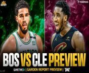 The Garden Report goes live to preview the Celtics Round 2 matchup vs the Cavaliers. CLNS Media’s Bobby Manning, Josue Pavon and John Zannis break it all down ahead of Game 1.&#60;br/&#62;&#60;br/&#62;This episode of the Garden Report is brought to you by:&#60;br/&#62;&#60;br/&#62;Get in on the excitement with PrizePicks, America’s No. 1 Fantasy Sports App, where you can turn your hoops knowledge into serious cash. Download the app today and use code CLNS for a first deposit match up to &#36;100! Pick more. Pick less. It’s that Easy! Go to https://PrizePicks.com/CLNS&#60;br/&#62;&#60;br/&#62;Take the guesswork out of buying NBA tickets with Gametime. Download the Gametime app, create an account, and use code CLNS for &#36;20 off your first purchase. Download Gametime today. Last minute tickets. Lowest Price. Guaranteed. Terms apply.&#60;br/&#62;&#60;br/&#62;Elevate your style game on and off the course with the PXG Spring Summer 2024 collection. Head over to https://PXG.com/GARDENREPORT and save 10% on all apparel. Use Code GARDEN REPORT!&#60;br/&#62;&#60;br/&#62;#Celtics #NBA #GardenReport #CLNS