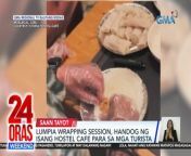 Bukod sa magagandang beach, may chill summer activity na patok sa mga banyaga sa Moalboal, Cebu. &#39;Yan ang pagtuturo how to make lumpia!&#60;br/&#62;&#60;br/&#62;&#60;br/&#62;24 Oras Weekend is GMA Network’s flagship newscast, anchored by Ivan Mayrina and Pia Arcangel. It airs on GMA-7, Saturdays and Sundays at 5:30 PM (PHL Time). For more videos from 24 Oras Weekend, visit http://www.gmanews.tv/24orasweekend.&#60;br/&#62;&#60;br/&#62;#GMAIntegratedNews #KapusoStream&#60;br/&#62;&#60;br/&#62;Breaking news and stories from the Philippines and abroad:&#60;br/&#62;GMA Integrated News Portal: http://www.gmanews.tv&#60;br/&#62;Facebook: http://www.facebook.com/gmanews&#60;br/&#62;TikTok: https://www.tiktok.com/@gmanews&#60;br/&#62;Twitter: http://www.twitter.com/gmanews&#60;br/&#62;Instagram: http://www.instagram.com/gmanews&#60;br/&#62;&#60;br/&#62;GMA Network Kapuso programs on GMA Pinoy TV: https://gmapinoytv.com/subscribe