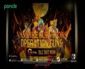 Check out the new Vampire Survivors Operation Guns trailer. Vampire Survivors is the auto-battler movement-based horde defense roguelike developed by Poncle. Players will now be able to access Vampire Survivors: Operation Guns, the new Contra-themed DLC. Put new characters, weapons, abilities, and more to the test as the President’s cousin’s sister’s dog has been kidnapped by Red Falcon and in need of rescuing.