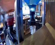 Footage shows six ‘dine and dash’ women brazenly walking out of a pub without paying a £140 bill.&#60;br/&#62;&#60;br/&#62;The women stuffed their faces with food and booze on a Saturday afternoon at the Wheelbarrow Castle pub in Worcester.&#60;br/&#62;