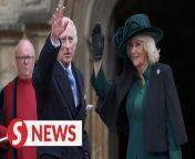 Britain&#39;s King Charles attended the annual Easter church service in Windsor on Sunday (March 31), his first appearance at a public royal event since his cancer diagnosis was announced in February.&#60;br/&#62;&#60;br/&#62;WATCH MORE: https://thestartv.com/c/news&#60;br/&#62;SUBSCRIBE: https://cutt.ly/TheStar&#60;br/&#62;LIKE: https://fb.com/TheStarOnline