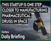 Varda Space Industries successfully manufactured a sample of HIV medication on board its spacecraft and returned it safely to Earth.&#60;br/&#62;&#60;br/&#62;Read the full story on Forbes: https://www.forbes.com/sites/alexknapp/2024/03/20/this-startup-is-one-step-closer-to-making-drugs-in-space/?sh=55a08cad6b8e&#60;br/&#62;&#60;br/&#62;Subscribe to FORBES: https://www.youtube.com/user/Forbes?sub_confirmation=1&#60;br/&#62;&#60;br/&#62;Fuel your success with Forbes. Gain unlimited access to premium journalism, including breaking news, groundbreaking in-depth reported stories, daily digests and more. Plus, members get a front-row seat at members-only events with leading thinkers and doers, access to premium video that can help you get ahead, an ad-light experience, early access to select products including NFT drops and more:&#60;br/&#62;&#60;br/&#62;https://account.forbes.com/membership/?utm_source=youtube&amp;utm_medium=display&amp;utm_campaign=growth_non-sub_paid_subscribe_ytdescript&#60;br/&#62;&#60;br/&#62;Stay Connected&#60;br/&#62;Forbes newsletters: https://newsletters.editorial.forbes.com&#60;br/&#62;Forbes on Facebook: http://fb.com/forbes&#60;br/&#62;Forbes Video on Twitter: http://www.twitter.com/forbes&#60;br/&#62;Forbes Video on Instagram: http://instagram.com/forbes&#60;br/&#62;More From Forbes:http://forbes.com&#60;br/&#62;&#60;br/&#62;Forbes covers the intersection of entrepreneurship, wealth, technology, business and lifestyle with a focus on people and success.