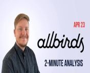 Allbirds stock analysis. BIRD stock.&#60;br/&#62;Join our Substack for more: https://www.overlookedalpha.com&#60;br/&#62;&#60;br/&#62;Founded in 2015, it didn&#39;t take long for Allbirds to be called “Silicon Valley’s favorite sneaker,” &#60;br/&#62;&#60;br/&#62;The shoes were flying off the shelves, the company expanded into 30 countries and last year generated almost &#36;300 million in sales.&#60;br/&#62;&#60;br/&#62;However, Allbirds is actually in a precarious position right now with its share price dropping to just &#36;1.15. That gives the company a market cap of 170 million on yearly revenues of 298 million. &#60;br/&#62;&#60;br/&#62;So revenue has more than doubled over the last four years but the company’s earnings have turned sharply negative. Adjusted ebitda was negative 1.3 million in 2019 but last year the loss ballooned to over 60 million. That’s a big issue because the company;s cash balance is only 167 million and Allbirds is expected to keep burning cash over the next few quarters.&#60;br/&#62;&#60;br/&#62;The big problem for Allbirds is that the company tried to expand too quickly. It opened up more than 50 retail stores over the last 4 years. Meanwhile supply chain issues and inflation have ramped up costs just like for every other retailer. &#60;br/&#62;&#60;br/&#62;In hindsight, that expansion was far too aggressive and now the stock is a risky bet.&#60;br/&#62;&#60;br/&#62;Sales are expected to fall by 20% this year as well and, again, after burning &#36;122 million of cash in 2022, the company has only &#36;167 million of cash left.&#60;br/&#62;&#60;br/&#62;But, there is potentially a way out for Allbirds if it can manage to steady the ship and survive just a little bit longer. &#60;br/&#62;&#60;br/&#62;After all, the product is still in demand and the company still makes over 250 million dollars in sales.&#60;br/&#62;&#60;br/&#62;At such a low market valuation, the company might be an interesting acquisition for a larger footwear business like Deckers. Deckers has a history of buying other brands and they might like to get Allbirds on the cheap. And that would likely see the Allbirds share price move sharply higher.&#60;br/&#62;&#60;br/&#62;#stocks #investing #stockmarket #stockstowatch