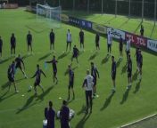 Italy train ahead of UEFA Euro 2024 qualifier with North Macedonia
