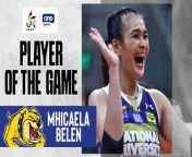 UAAP Player of the Game Highlights: Bella Belen provides the bite for Lady Bulldogs vs. Tigresses from ss bella nu