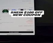 SHEIN $100 OFF PROMOCODE WORKING 2024 from unc bookstore promo code