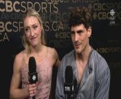 2024 Piper Gilles & Paul Poirier Worlds Post-FD Interview (1080p) - Canadian Television Coverage from liton television dance