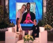 Kim Kardashian West chatted with Ellen about her husband Kanye West enjoying life as “Dad-ye” to their three kids, what it’s like reliving the personal drama between her sister Khloé and her boyfriend Tristan Thompson
