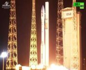 French commercial rocket launch provider Arianespace has confirmed its VV15 mission, a Vega rocket carrying an Emirati military satellite, failed 2 minutes after launch, veering off course &amp; crashing in the Atlantic Ocean.