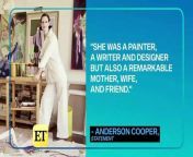 Anderson Cooper&#39;s mom, heiress Gloria Vanderbilt, died on Monday. The CNN anchor paid tribute to his mother with a touching obituary.