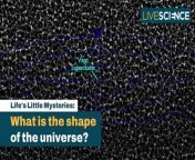 The universe may be vast, but researchers have multiple points of evidence that reveal its shape.