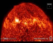 NASA&#39;s Solar Dynamics Observatory captured a magnetic filament erupting on the Sun. The filament was &#92;