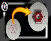 HOW TO DRAW a hexagonal figure with a 3D effect and using shadows(Step by Step)