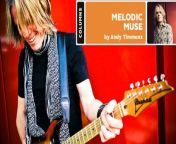 MELODIC MUSE by Andy Timmons&#60;br/&#62;-&#60;br/&#62;HYBRID VEHICLE, PART 2&#60;br/&#62;This month, Andy Timmons continues exploring some of the many different and effective ways one can apply hybrid picking to melodic phrases.&#60;br/&#62;#AndyTimmons #ThemeFromaPerfectWorld