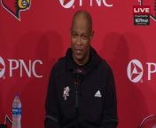 Louisville HC Kenny Payne Previews Boston College (3\ 8\ 24) from hc