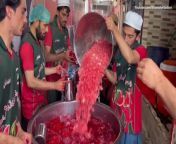 Tarbooz ka sharbat &#124; Red Bloody Watermelon Juice &#124; Refreshing Summer Drink &#124; Never seen before &#124; Crushed Ice Watermelon Juice &#124;Roadside Ice Drink &#60;br/&#62;&#60;br/&#62;Address : Main Water-Pump Chorangi , Near Haji Club karachi , Pakistan.&#60;br/&#62;Price :Rs.150/-&#60;br/&#62;&#60;br/&#62;Like Share and Subscribe for more videos &#60;br/&#62;&#60;br/&#62;Instagram: https://www.instagram.com/shamsher_zadani/&#60;br/&#62;Facebook: https://www.facebook.com/shamsherzadani&#60;br/&#62;&#60;br/&#62;Street Food &#124; Karachi Street Food &#124; Pakistani Street Food &#124; Ice Watermelon Juice &#124; Watermelon Juice &#124; Watermelon Milkshake &#124; Summer Drink &#124; Street Drink &#124; Ramadan Street Food &#124; Street Food Processing &#124; How to Make Watermelon Juice &#124; Watermelon Juice Recipe &#124; Refreshing Booster Drink &#124; Fruit Juice &#124; Fresh Juice &#124; Amazing Cutting Skills &#124; Superfast Workers &#124; People are Crazy for Watermelon Juice &#124; Doodh Soda &#124; Original Watermelon Juice &#124; Nonstop Juice Making &#124; Shake &#124; Milkshake &#124; Juice &#124; Sharbat &#124; Falsa &#124; Mango &#124; Orange &#124; Strawberry &#124; Anar &#124; Pakola &#124; Pineapple &#124; Apple &#124; Peach &#124; Banana &#124; Muskmelon &#124; Sugarcane &#124; Limbu pani &#124;The Most Refreshing Summer Dink &#124; Flavor Soda &#124; Famous juice in karachi &#124; watermelon shake &#124; diy watermelon juice&#124; tasty watermelon juice &#124; karachi food lovers &#124; Indian street drinks &#124; hard working guy &#124; watermelon &#124; tarbooz &#124; Sharbat &#124;Fruit ninja &#124; Street food &#124; Indian juice &#124; Refreshing &#124; watermelon juice &#124; watermelon juice with milk&#60;br/&#62;&#60;br/&#62;#watermelon #watermelonjuice #streetfood #fruitjuice #summerdrink #freshjuice #pakistanistreetfood #healthyjuice #karachistreetfood #milkshake #cuttingskills #neverseenbefore #fastworkers #foodprocessing #watermelondrink #watermelonjuicerecipe