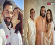 Anant-Radhika Pre-Wedding: Why did Virat Kohli didn&#39;t attend Ambani&#39;s Extravaganza Event? Bollywood Celebs enjoyed at Jamnagar for Anant Ambani and Radhika Merchant&#39;s Pre Wedding Festivities but Virat Kohli and Anushka Sharma didn&#39;t attend this event, Here is The Reason. From MS Dhoni to Sachin tendulkar and other Big Cricketers are part of this event but not Virat Kohli. Here are Inside Photos and Videos of an Unmissable Night. Rihanna&#39;s performance was enjoyed by all Bollywood Celebs. Watch Video to know more &#60;br/&#62; &#60;br/&#62;#AnantRadhikaPreWeddingInside #BollywoodCelebsJamnagar #ViratKohli&#60;br/&#62;~PR.132~