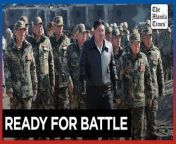 North Korea&#39;s drills response to South Korea-US training&#60;br/&#62;&#60;br/&#62;North Korean leader Kim Jong Un oversees artillery drills to get ready for battle, according to state media on Friday. This comes after North Korea vowed to respond to the South Korea-US military training, which they perceive as a threat. The North Korean drills involve frontline artillery units, putting Seoul, the capital of South Korea, at risk. Kim emphasized the importance of quick and ruthless strikes during wartime. These drills highlight the danger posed by North Korea&#39;s long-range artillery guns to Seoul, which is25 to 30 miles from the border.&#60;br/&#62;&#60;br/&#62;Photos by AP&#60;br/&#62;&#60;br/&#62;Subscribe to The Manila Times Channel - https://tmt.ph/YTSubscribe &#60;br/&#62;Visit our website at https://www.manilatimes.net &#60;br/&#62; &#60;br/&#62;Follow us: &#60;br/&#62;Facebook - https://tmt.ph/facebook &#60;br/&#62;Instagram - https://tmt.ph/instagram &#60;br/&#62;Twitter - https://tmt.ph/twitter &#60;br/&#62;DailyMotion - https://tmt.ph/dailymotion &#60;br/&#62; &#60;br/&#62;Subscribe to our Digital Edition - https://tmt.ph/digital &#60;br/&#62; &#60;br/&#62;Check out our Podcasts: &#60;br/&#62;Spotify - https://tmt.ph/spotify &#60;br/&#62;Apple Podcasts - https://tmt.ph/applepodcasts &#60;br/&#62;Amazon Music - https://tmt.ph/amazonmusic &#60;br/&#62;Deezer: https://tmt.ph/deezer &#60;br/&#62;Tune In: https://tmt.ph/tunein&#60;br/&#62; &#60;br/&#62;#TheManilaTimes &#60;br/&#62;#worldnews&#60;br/&#62;#nortkorea&#60;br/&#62;#militarytraining