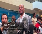 Dak Prescott's Experience With Losing Mom To Cancer from tomar amar dak