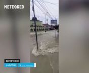 In recent hours, rainfall has intensified in inhabited regions of the island, with rivers overflowing and flooding of municipalities and roads.