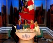 The View - Co host says (vicious tweets) against actress are out of line.
