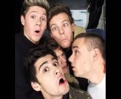 Unreleased shot of One Direction in our photo booth after their Holiday specials