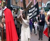 Walsall's Easter Walking the Way of the Cross 2023 from the story of jesus igbo