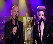 With guests Ivy Levan and Mike Einziger, Sting performs