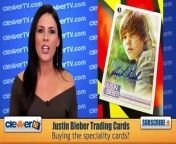 apparently trading cards aren&#39;t just for athletes these days. Oh no, aside from his fragrance, nail polish and various other merchandising opportunities, the Biebs is set to debut a complete trading card collection. &#60;br/&#62;&#60;br/&#62;The trading cards will consist of 150 unique cards and 30 stickers. The company behind the trading cards knows how serious Justin Bieber fans out there are, so they&#39;re upping the anty by creating some special card sets that include 12 spellbound cards, 18 download cards and 10 XXOO cards. &#60;br/&#62;&#60;br/&#62;So what does Mr. Bieber himself have to say about this whole trading card extravaganza? Well he said that &#92;