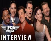 “Top Gun: Maverick” stars Miles Teller (Rooster), Jon Hamm (Cyclone), Jennifer Connelly (Penny Benjamin), Jay Ellis (Payback), Monica Barbaro (Phoenix), Glen Powell (Hangman), Greg Tarzan Davis Coyote), Danny Ramirez (Fanboy), Lewis Pullman (Bob), Charles Parnell (Warlock), Bashir Salahuddin (Coleman), plus producer Jerry Bruckheimer and director Joseph Kosinski discuss their highly anticipated “Top Gun” sequel in this interview with CinemaBlend’s Sean O’Connell. Find out how Tom Cruise surprised Jennifer Connelly with a flight, how the cast supported each other during the movie’s delay and more.