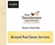 Gaur Saundaryam is the latest residential project by Gaursons group located at Greater Noida West. Gaur Saundaryam Noida proffers 3/4 bhk high-end apartments surrounded by lush green environment.&#60;br/&#62;