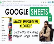 Get the Countries Flags Image in Google Sheets