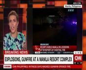 Resorts World Manila attack eyewitness Jay Dones tells CNN he spoke with another witness who saw an attacker light a bottle of fluid on fire on a casino table.