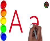 English Alphabet&#124; Phonics Song with TWO Words &#124; A For Apple &#124;Alphabet Songs with Sound for Children