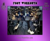 Visit my Official Website &#124; https://www.panosgeo.com&#60;br/&#62;&#60;br/&#62;Here is Part 261 of the ‘Foot Workouts’ series!&#60;br/&#62;&#60;br/&#62;In this video, I keep a steady back-beat with my hands, and play the twenty ninth 8-note pattern (LLLLRLLR - left / left / left / left / right / left / left / right) with my feet, at 60bpm at first, and then a little bit faster, at 80bpm.&#60;br/&#62;&#60;br/&#62;The entire series was recorded and filmed at my home studio in Thessaloniki, Greece.&#60;br/&#62;&#60;br/&#62;Recording, Mixing, Filming, and Video Editing by Panos Geo&#60;br/&#62;&#60;br/&#62;‘Panos Geo’ logo by Vasilis Georgiou at Halo Creative Design Lab&#60;br/&#62;Instagram &#124; https://bit.ly/30uPeaW&#60;br/&#62;&#60;br/&#62;‘Foot Workouts’ logo by Angel Wolf-Black&#60;br/&#62;Facebook &#124; https://bit.ly/3drwUqP&#60;br/&#62;&#60;br/&#62;Check out the entire ‘Foot Workouts’ series in this playlist:&#60;br/&#62;https://bit.ly/3hcuPCV&#60;br/&#62;&#60;br/&#62;Thank you so much for your support! If you like this video, leave a like, share it with your friends, and follow my channel for more!