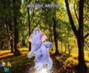 Elephant Finger Family Dumbo, Lumpy, Horton and more Nursery Rhymes from kidipedes rhymes