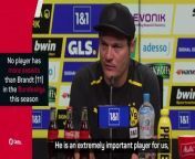 Edin Terzic said Julian Brandt is &#39;extremely important&#39; for Dortmund but took time to return from illness