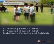 AI Tracking Sports Gimbal – AI-Powered 3-Axis Gimbal Stabilizer – Portable and Foldable https://amzn.to/4aKWfGF &#60;br/&#62;Whether you’re an amateur sports lover, a sports coach, or a soccer parent who wants the footage of playing games or trainings, XbotGo is a reliable cameraman that never misses a play. https://amzn.to/4aKWfGF