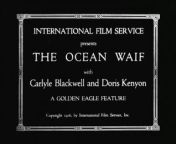 THE OCEAN WAIF (1916) Silent Movie-Film Muet S.T.Fr. from ic 1916