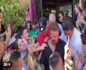 David Beckham unleashes madness in restaurant in Monterrey from leonardo39s restaurant franklin