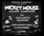 Mickey Mouse - Mickey Gaucho (1928) from mickey remedy