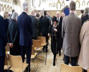 The new High Sheriff of Rutland Richard Cole parades out of Oakham Castle