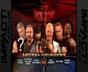 TNA Lockdown 2005 - Team Nash vs Team Jarrett (Lethal Lockdown Match) from y nash